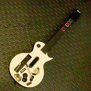 Guitar Hero Wireless Nintendo Wii Les Paul Controller  No Dongle No Back Cover